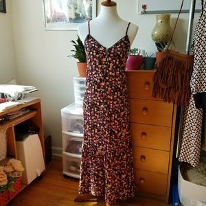 NWT Multi Floral Maxi Dress